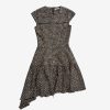 Women JASON WU Dresses | Cap Sleeve Cotton Tinsel Tweed Dress