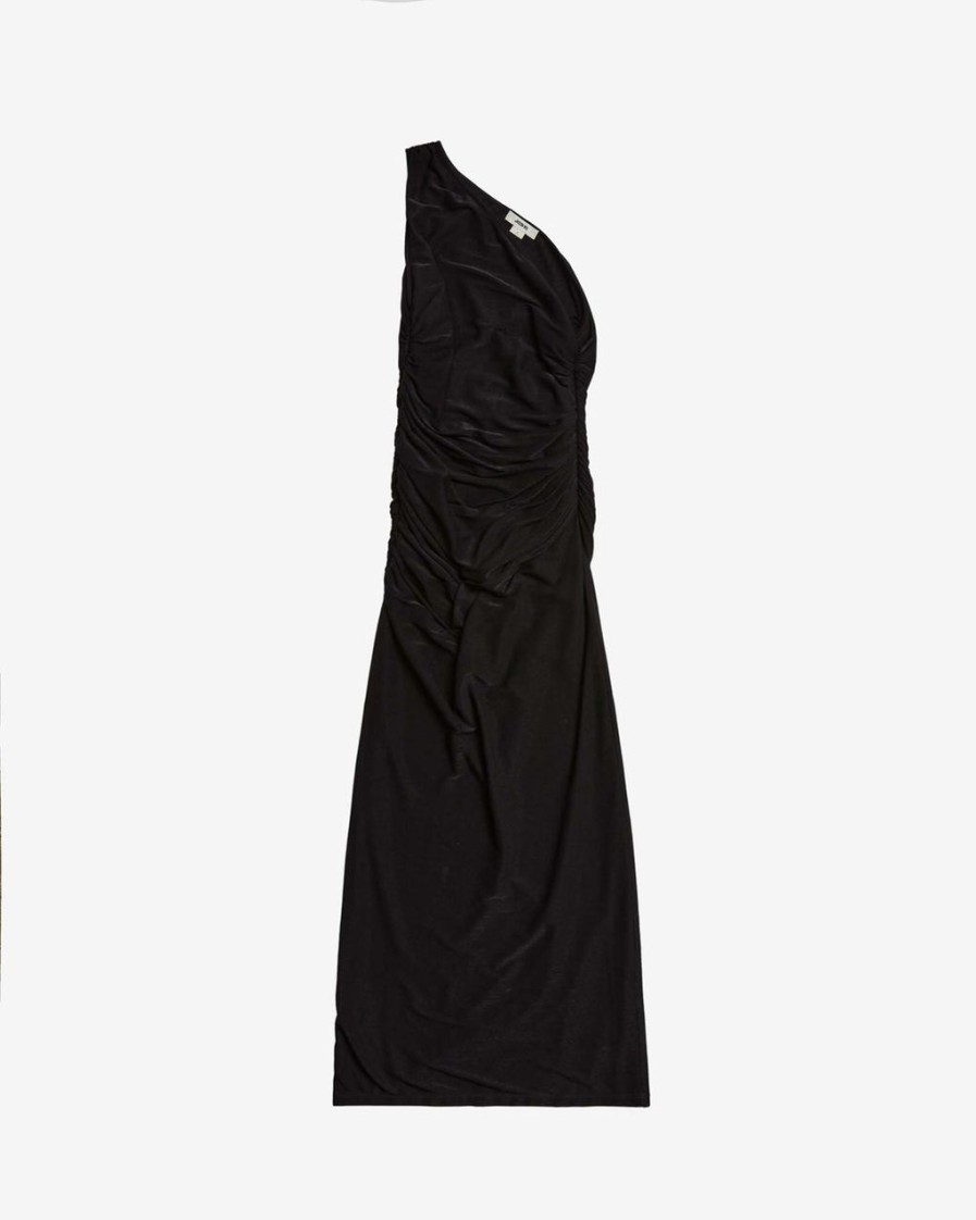 Women JASON WU Dresses | Asymmetrical Shoulder Ruched Dress