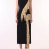 Women JASON WU Dresses | Sleeveless Cocktail Dress W/Fringe Detail