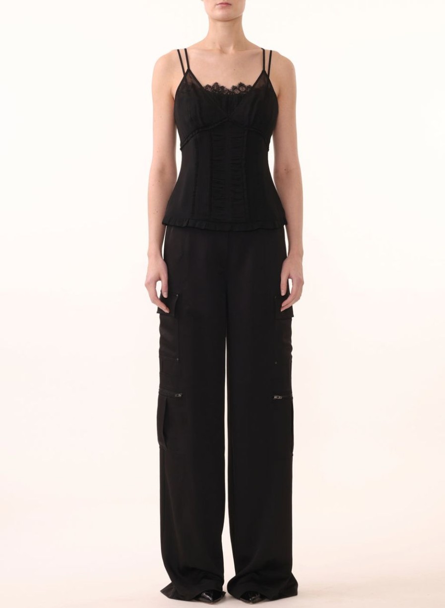 Women JASON WU Pants | Cargo Pants W/Pocket Detail