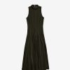 Women JASON WU Dresses | Sleeveless Mock Neck Ponte Dress