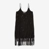 Women JASON WU Dresses | Strap Embroidered Mini Dress