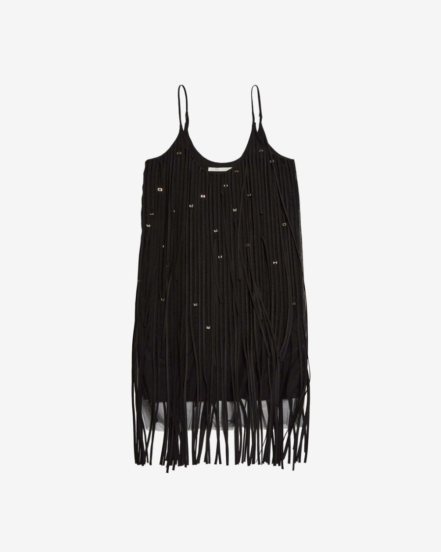 Women JASON WU Dresses | Strap Embroidered Mini Dress