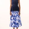 Women JASON WU Skirts | Floral Cotton Skirt