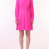 Women JASON WU Dresses | Ls Short Pleated Shirt Dress