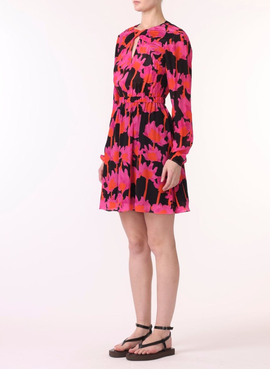 Women JASON WU Dresses | Ls Short Dress W Front Twist Detail