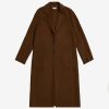 Women JASON WU Outerwear | Single Breasted Long Cashmere Coat