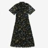 Women JASON WU Dresses | Crinkle Tulip Garden All Over Printed Day Dress