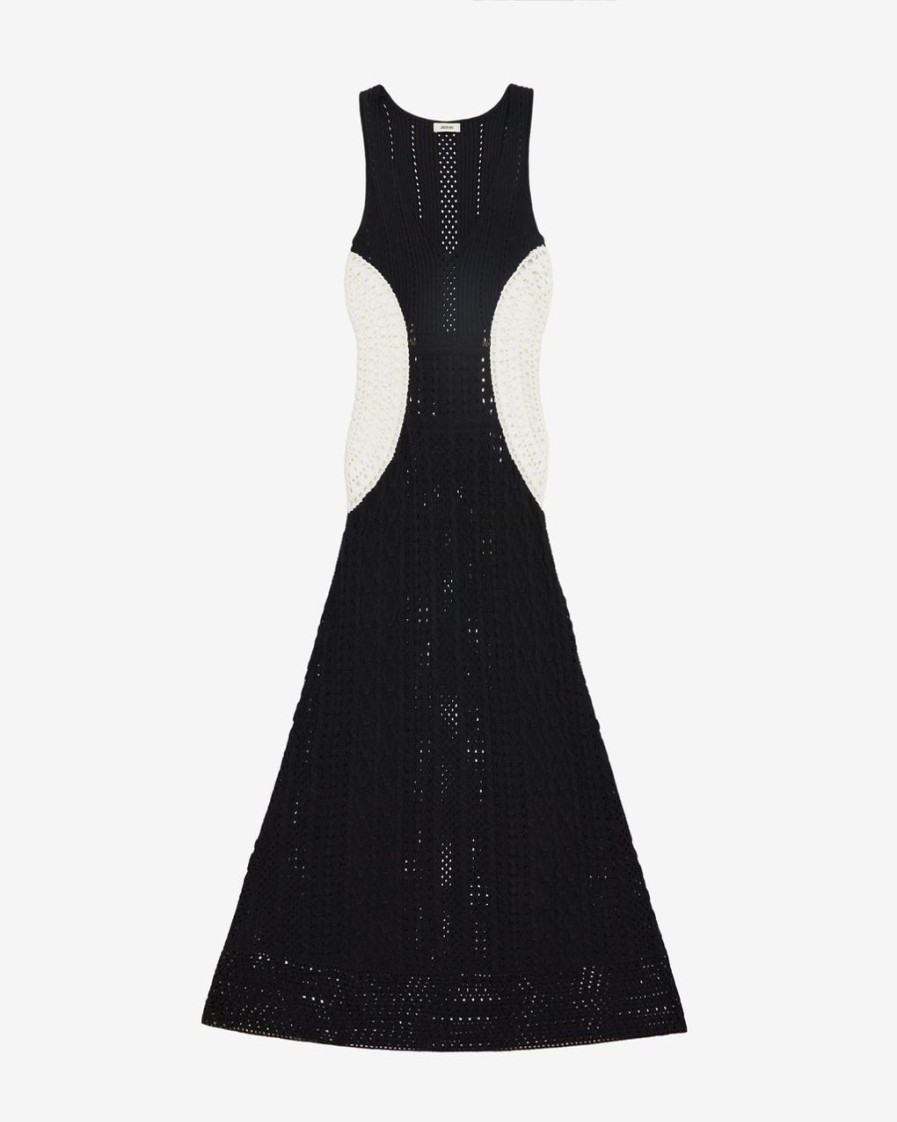 Women JASON WU Dresses | Sleeveless V-Neck Macrame Dress